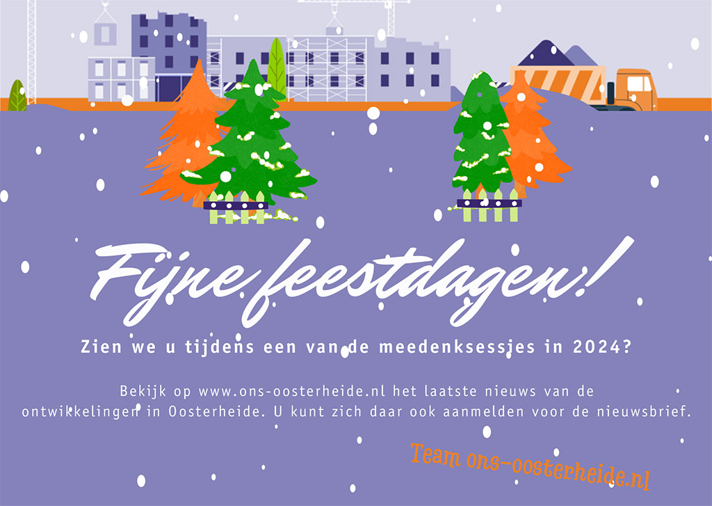 Fijne feestdagen